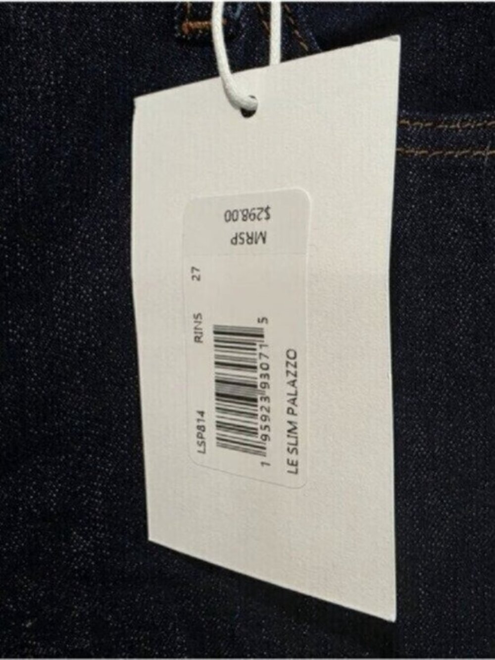 Frame Le Slim Palazzo Wide Leg Jeans - Picture 5 of 11